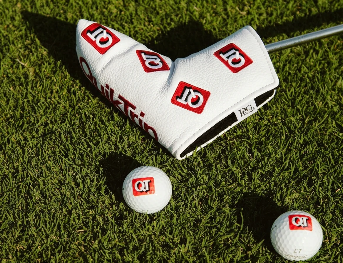 QT Blade Putter Cover (White) - Image 2